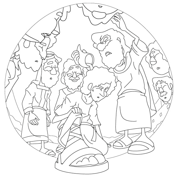 Samuel anoints David