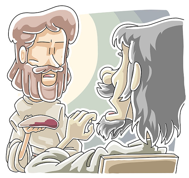 Jesus predicted Judas' betrayal