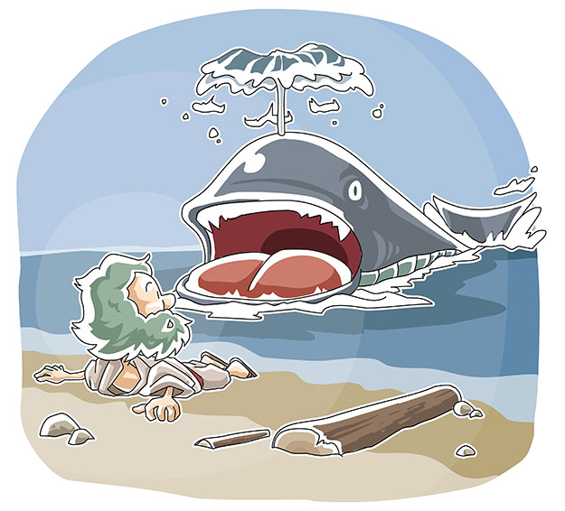Jonah and the big fish 9