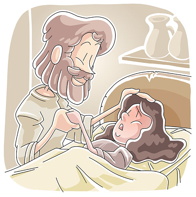 Jesus healed Peter's Mother-in-law
