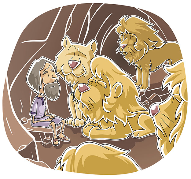 Daniel in the den of lions
