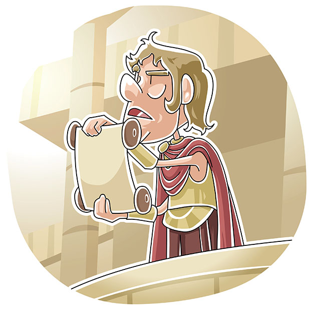 Caesar issued a decree