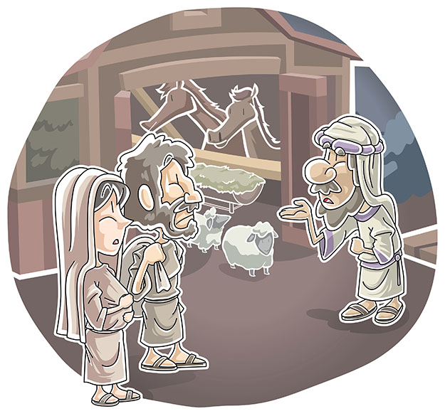 No room for Mary and Joseph