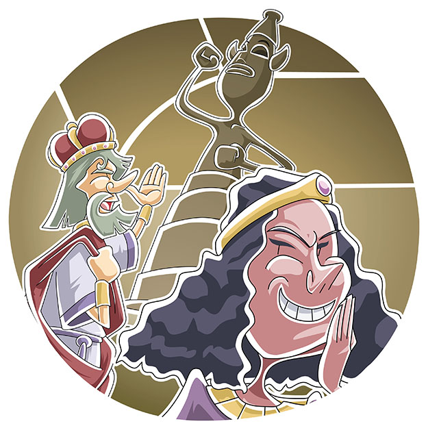 King Ahab and Jezebel