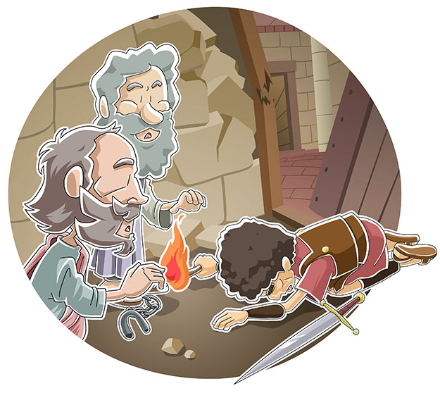 The conversion of the Philippian jailer